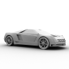 轿车-汽车-家用汽车-VR/AR模型-3D城