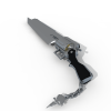 枪刀-VR/AR模型-3D城