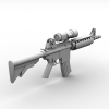 M4 95-VR/AR模型-3D城
