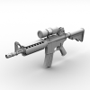 M4 95-VR/AR模型-3D城