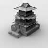 塔 -建筑-古建筑-VR/AR模型-3D城