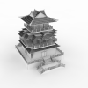 塔 -建筑-古建筑-VR/AR模型-3D城
