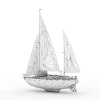 游艇船-船舶-轮船-VR/AR模型-3D城