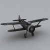 飞机-飞机-军事飞机-VR/AR模型-3D城
