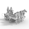 马车-文体生活-艺术品-VR/AR模型-3D城