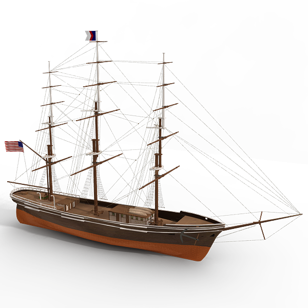 3dcity 专业的vr模型下载与分享平台商船帆船 船舶 客船 Vr Ar模型 3d城