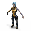 Borderlands-角色人体-角色-VR/AR模型-3D城