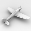 雷电P-47-飞机-军事飞机-VR/AR模型-3D城