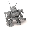 SD高达-角色人体-角色-VR/AR模型-3D城