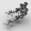 spirea-动植物-花草-VR/AR模型-3D城