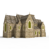 教堂-建筑-基础设施-VR/AR模型-3D城