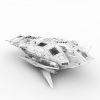 HN T-42战列巡洋舰-船舶-军事船舶-VR/AR模型-3D城