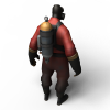 pyro角色-角色人体-角色-VR/AR模型-3D城