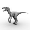 Dromaeosaurus-动植物-古生物-VR/AR模型-3D城