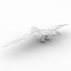 鹰-角色人体-角色-VR/AR模型-3D城