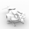 医疗飞船-飞机-军事飞机-VR/AR模型-3D城