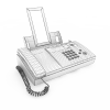 传真机-科技-数码产品-VR/AR模型-3D城