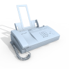 传真机-科技-数码产品-VR/AR模型-3D城