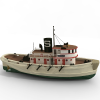 船-船舶-轮船-VR/AR模型-3D城