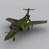 BUCCANE 飞机-飞机-军事飞机-VR/AR模型-3D城