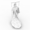 神话OL角色-角色人体-角色-VR/AR模型-3D城
