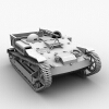 雷诺UE超轻型装甲车-汽车-军事汽车-VR/AR模型-3D城