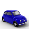 菲亚特fiat500-汽车-家用汽车-VR/AR模型-3D城