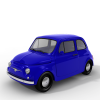 菲亚特fiat500-汽车-家用汽车-VR/AR模型-3D城