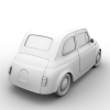 菲亚特fiat500-汽车-家用汽车-VR/AR模型-3D城