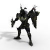 怪物战士-角色人体-角色-VR/AR模型-3D城