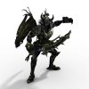 怪物战士-角色人体-角色-VR/AR模型-3D城