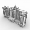 欧式建筑-建筑-办公-VR/AR模型-3D城