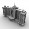 欧式建筑-建筑-办公-VR/AR模型-3D城