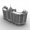 欧式建筑-建筑-办公-VR/AR模型-3D城