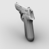 Baretta Hand Gun-VR/AR模型-3D城