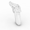 Baretta Hand Gun-VR/AR模型-3D城