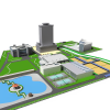 建筑-建筑-办公-VR/AR模型-3D城