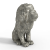 石狮子-文体生活-艺术品-VR/AR模型-3D城