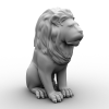 石狮子-文体生活-艺术品-VR/AR模型-3D城