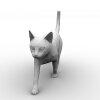 猫咪-动植物-哺乳动物-VR/AR模型-3D城