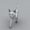 猫咪-动植物-哺乳动物-VR/AR模型-3D城