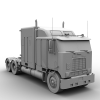 International 9600 Cabover-汽车-重型车-VR/AR模型-3D城