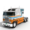 International 9600 Cabover-汽车-重型车-VR/AR模型-3D城