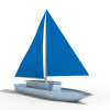 帆船-船舶-其它-VR/AR模型-3D城