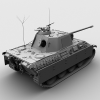 黑豹G中型坦克-汽车-军事汽车-VR/AR模型-3D城