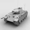 黑豹G中型坦克-汽车-军事汽车-VR/AR模型-3D城