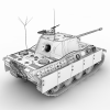 黑豹G中型坦克-汽车-军事汽车-VR/AR模型-3D城