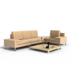 白色现代沙发-家居-沙发-VR/AR模型-3D城
