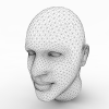 人头-角色人体-医学解剖-VR/AR模型-3D城