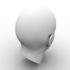 人头-角色人体-医学解剖-VR/AR模型-3D城